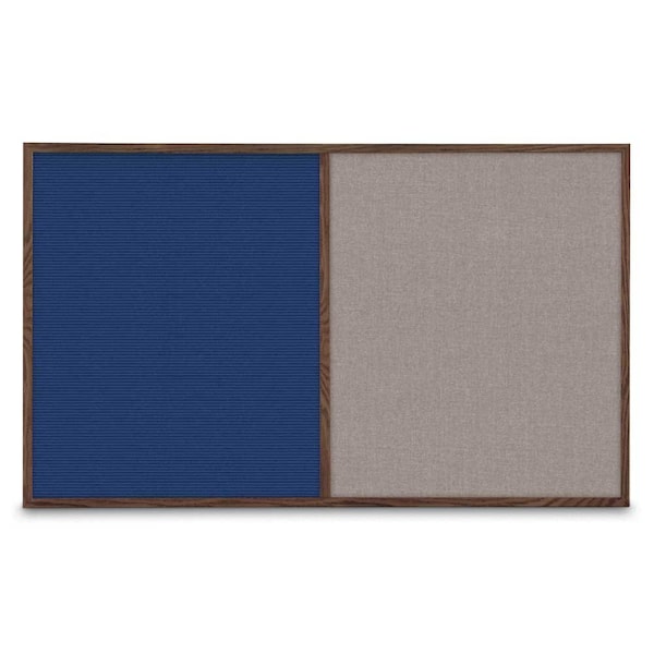 Sliding Door Indoor Enclosed Corkboard, 3